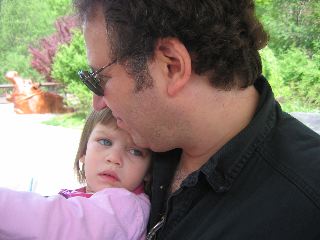 Larry, Ayla at Omaha zoo