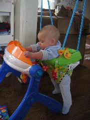 Eli loves playing the piano