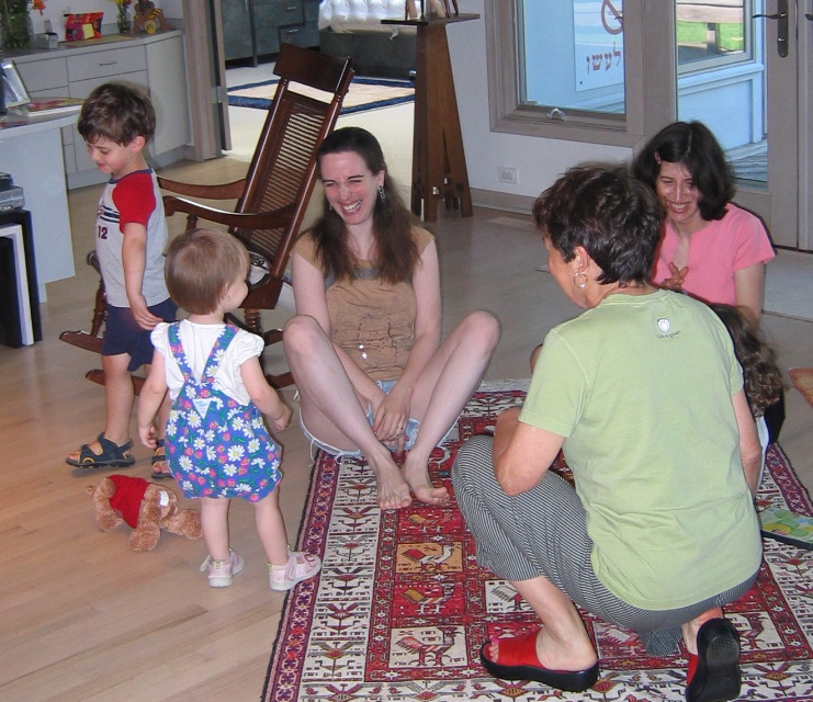 Nina, Debbie, Rachael, Lev, Becca & Ayla