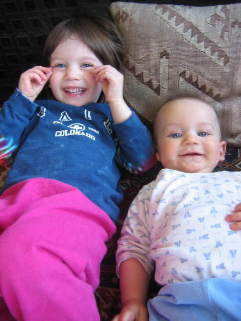 At Aunt Etta's house, April 08