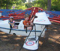 with Alec at Edaville, June 08